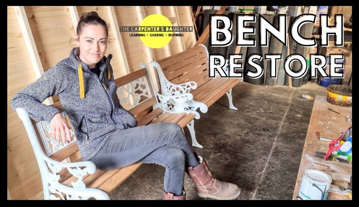 carpenterslass's tweet photo. Don't throw your old cast iron garden bench away until you've watched this!!! 👇☺️
https://t.co/tNIIVppCQI https://t.co/x7K63CA6b1