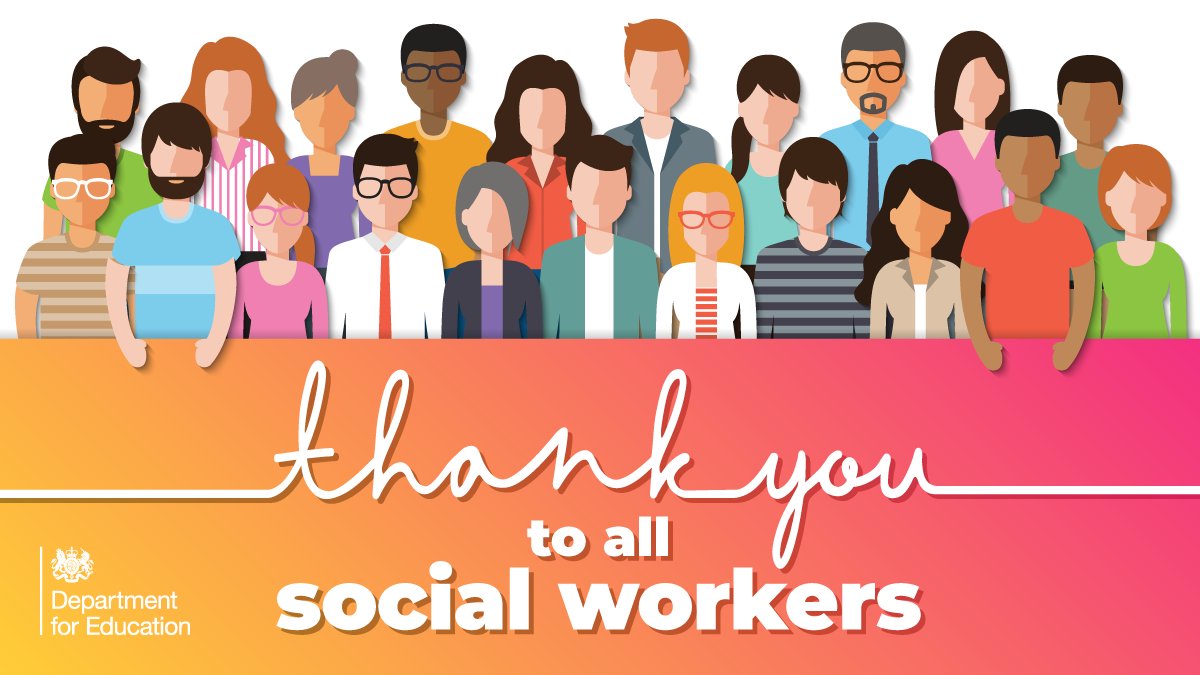It's #SocialWorkWeek2022! 

Please join us in saying a huge thank you to all social workers, social work students and those that train them.