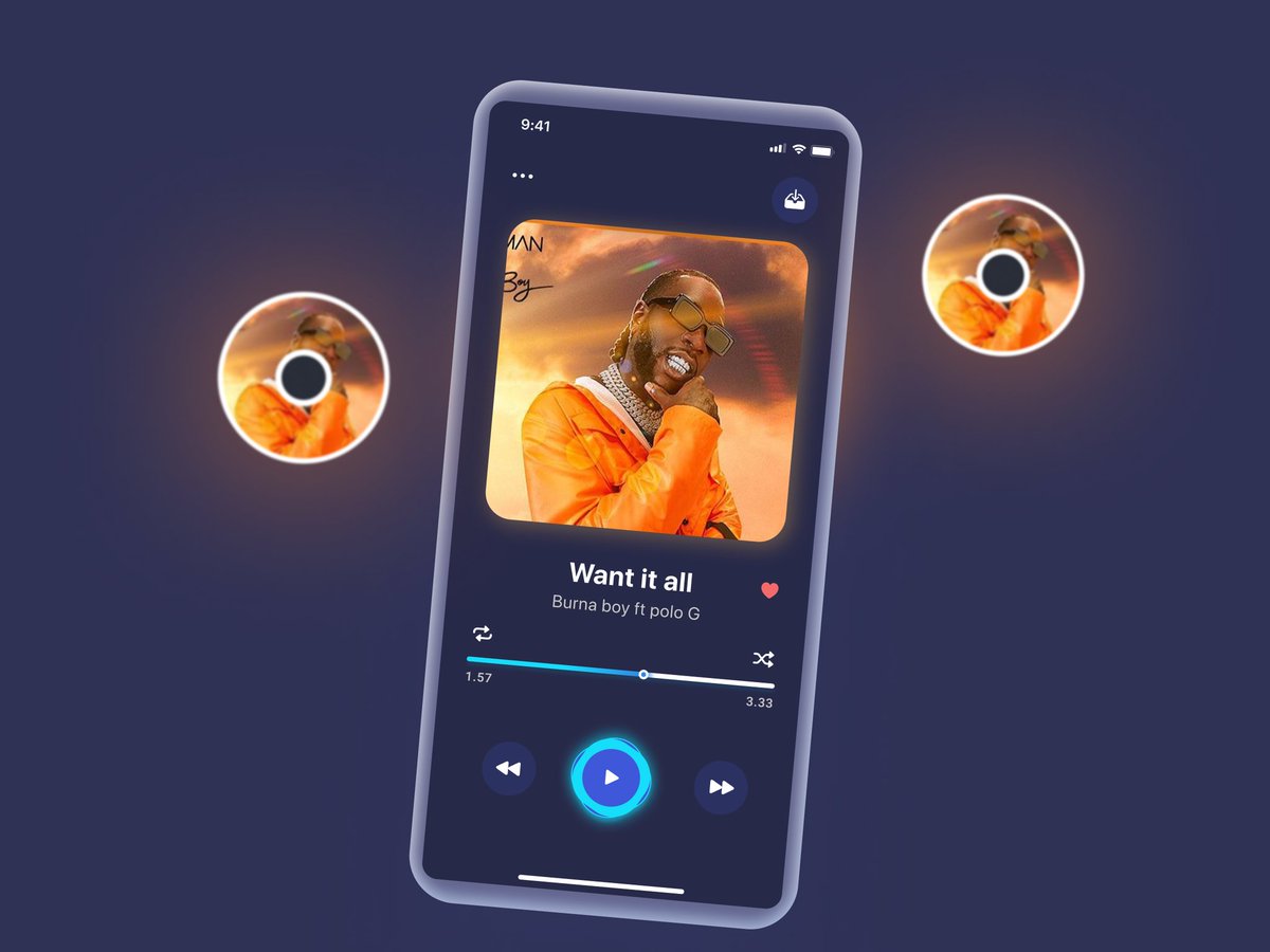 Favd22's tweet photo. The dailyUI challenge was to design a music player App
#DailyUI #uidesign #uiux #uiintern https://t.co/TFJm1nbmhq