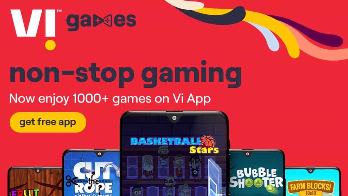gizarenablog's tweet photo. Vi Launches 'Vi Games' to Offer Premium Gaming Services to its Users: Play 1200 Games on Vi App.

Read more: https://t.co/No6LoadXyJ 

 #Vi #ViGames #VodafoneIdea #Gaming @ViCustomerCare @VodaIdea_NEWS https://t.co/ocIbxAjfR4