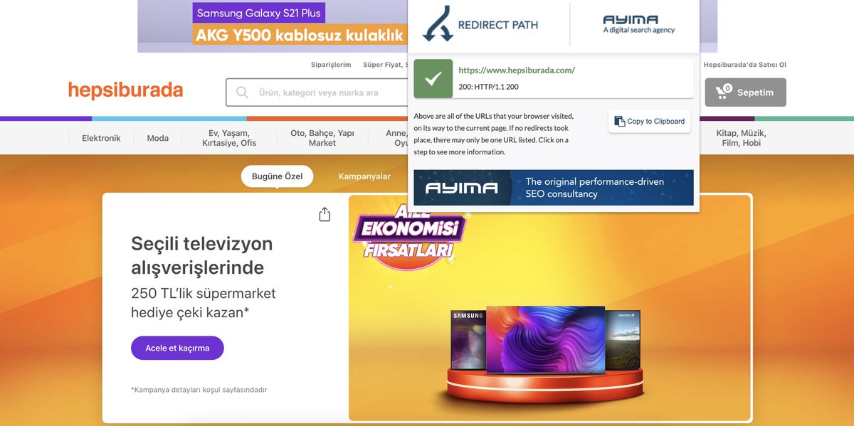 CompetentofSEO's tweet photo. 5. Redirect Path - The HTTP Header &amp; Redirect Checker for SEO

It flags up 301, 302, 404 and 500 HTTP Status Codes, Meta and JS redirects, bringing potential issues that may not otherwise be seen to your attention immediately. https://t.co/rTtAh7a3Ps