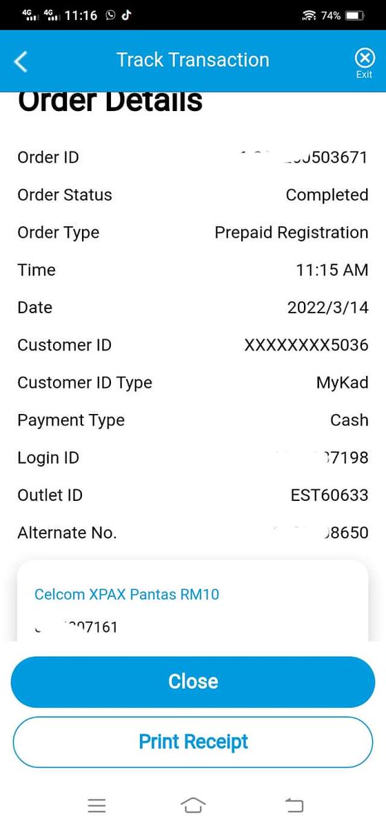 69Pakar's tweet photo. Alhamudillah selesai pendaftaran nombor baru celcom serta topup RM35. Customer nak no baru sebab nak balik Johor. Die datang machang sebab kenduri. 

#celcom #celcomprepaid #celcomkampungmembunga #unlimitedcall #unlimitedata https://t.co/ZgwX6exNeS