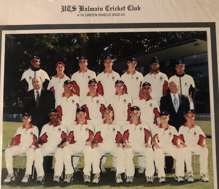 Photo of the Balmain (now Sydney) Cricket Club AW Green Shield team from 2002-03

<a href="/sydneydcc1/">Sydney Cricket Club 🏆</a> 

stumptostump.com/sydneycricketc…