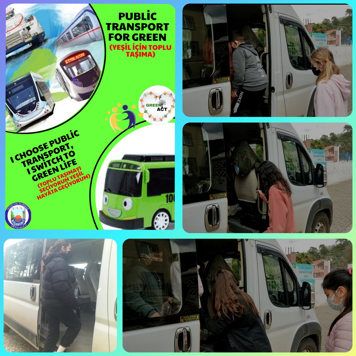 #GreenAct 
 public transport for green
<a href="/tretwinning/">eTwinning Türkiye</a> <a href="/etwmarmaris/">eTwinning Marmaris</a> <a href="/etwinningmugla/">eTwinning Muğla</a> <a href="/HisaronuHDurmaz/">Hisarönü Hüseyin Durmaz İlkokulu / Ortaokulu</a> <a href="/mugla_mem/">Muğla İl Millî Eğitim Müdürlüğü</a> <a href="/MarmarisMem/">Marmaris İlçe Millî Eğitim Müdürlüğü</a> <a href="/eTwinningMalta/">eTwinning Malta</a> <a href="/eTwinning_Ita/">eTwinning Italia</a> <a href="/eTwinningGr/">eTwinning Greece</a> <a href="/eTwinningFrance/">eTwinning France</a> <a href="/GreenAct_/">Green Act</a> <a href="/temavakfi/">TEMA Vakfı</a> <a href="/EkoOkullar_TR/">Eko-Okullar Türkiye</a> @EcoSchoolsInt