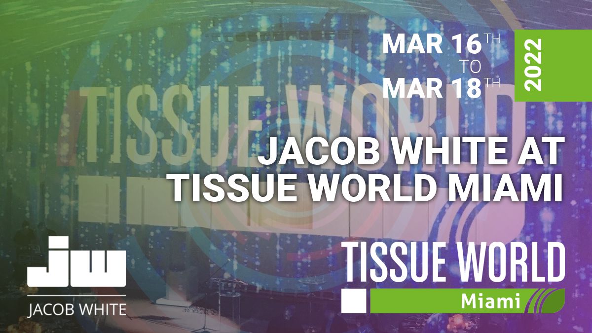 JacobWhiteLtd's tweet image. Jacob White will be at Tissue World Miami. Come and see us on stand C51 from 16th-18th March 2022: ow.ly/64Ap50I7crI

#TissueWorld #TWMiami2022 #tissuepackaging #packagingmachines #JacobWhite #JacobWhitePackaging