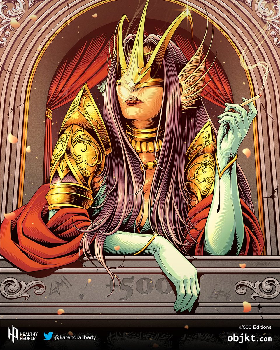 karendraliberty's tweet photo. ✨ SPECIAL DROP ✨

To commemorate +500 followers gains I present,

"Miss Judge's Message"
✨ 500 editions ~ 0.2 xtz.
✨ Start from 5 PM (GMT+7) Monday, 14 March 2022.
✨ Available for 24 hours. Unsold editions will be burned afterwards.
✨ https://t.co/Vi3MOL35sW

🖤With love🖤 https://t.co/HonxQqOala