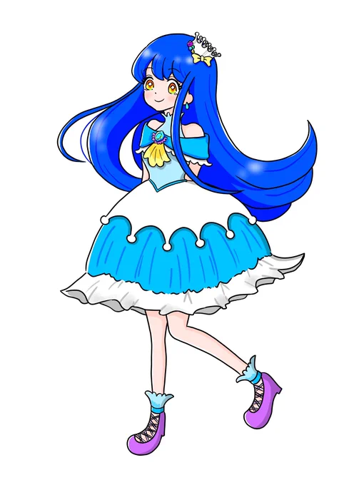 友達で妄想プリキュア描くの楽しすぎた 