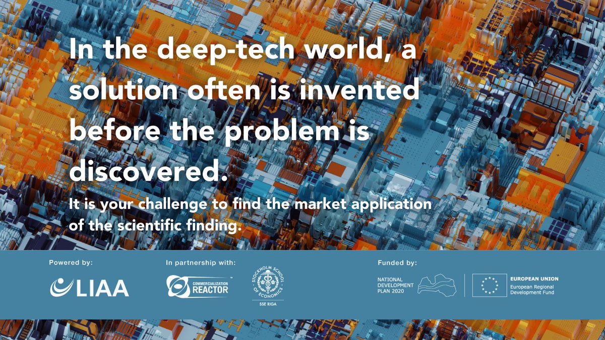 commerreactor's tweet photo. Just 10 days to apply for the online program that might kick-start your new career! Check out more https://t.co/U0vZkvl7zc 

#EUfunds #LIAA #CommercializationReactor #SSERiga #DeepTech #Training https://t.co/MER7I6n8ps