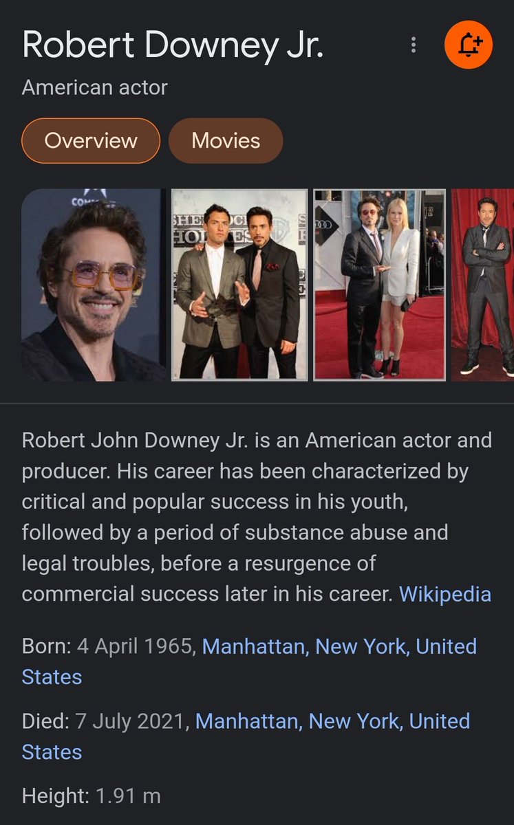 Puridunia's tweet photo. @Google @RobertDowneyJr  is alive kindly correct this glitch.
#googlewtf https://t.co/zypcls0Wh7