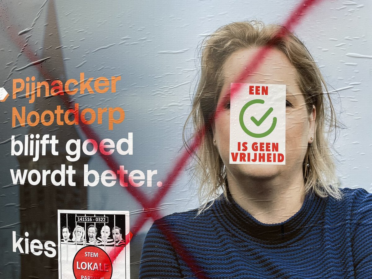 Vrijheid is ook van elkaars spullen afblijven en een andere mening respecteren. Ik vind dit echt ontzettend treurig.