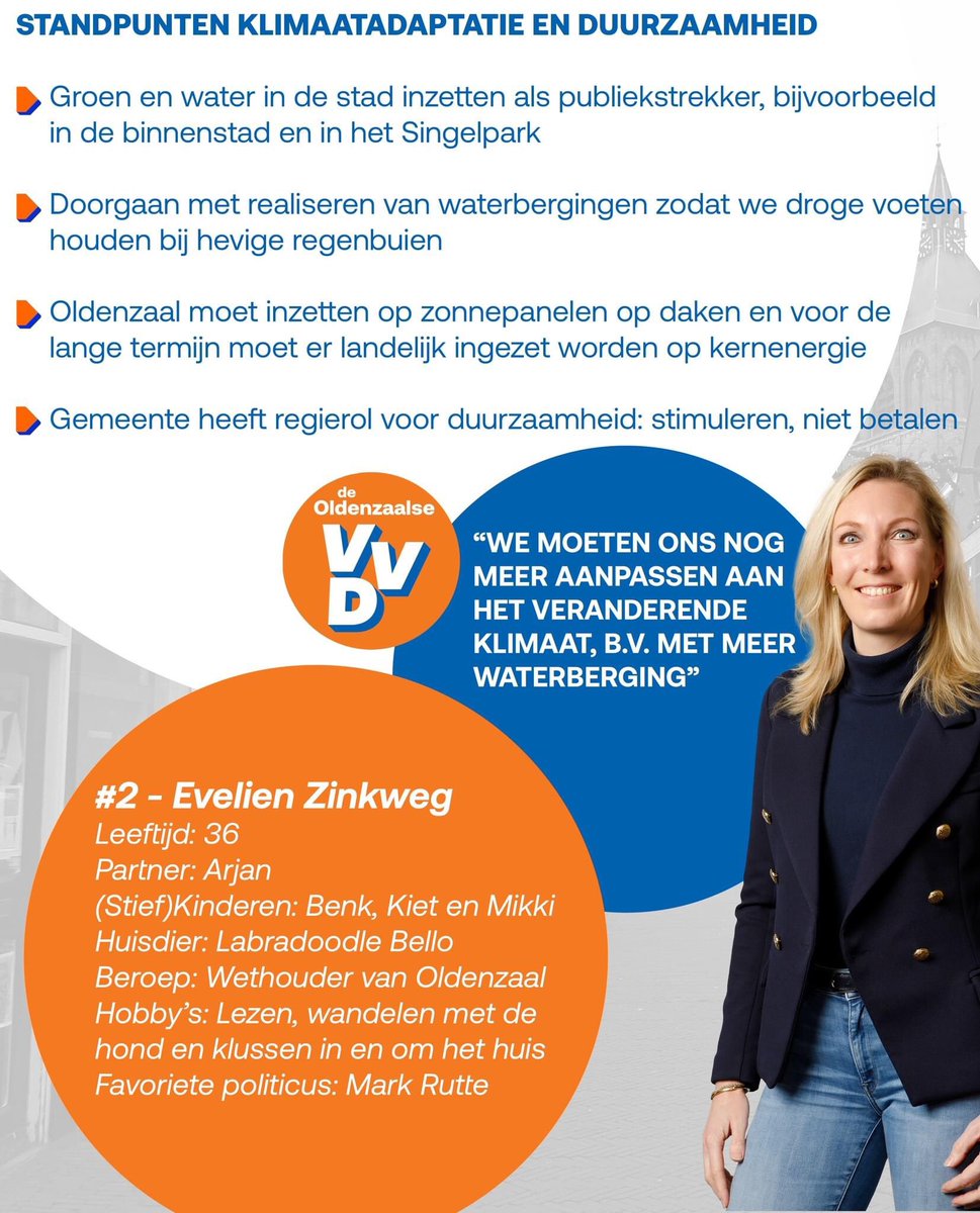 We presenteren onze kandidaten van #23 naar #1. Vandaag op #2 onze wethouder @eczinkweg