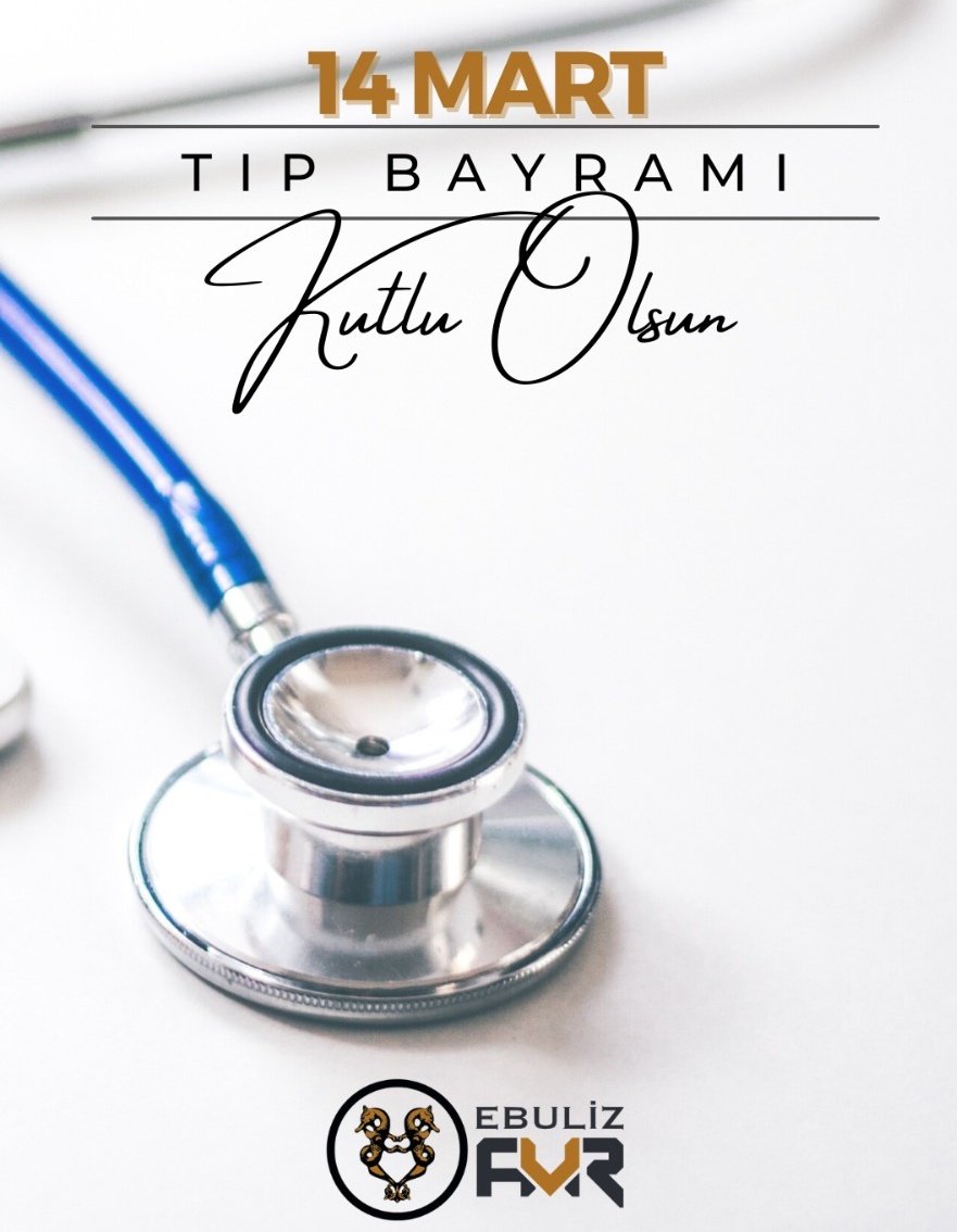 Tüm sağlık çalışanlarının 14 Mart Tıp Bayramı Kutlu Olsun! 💐