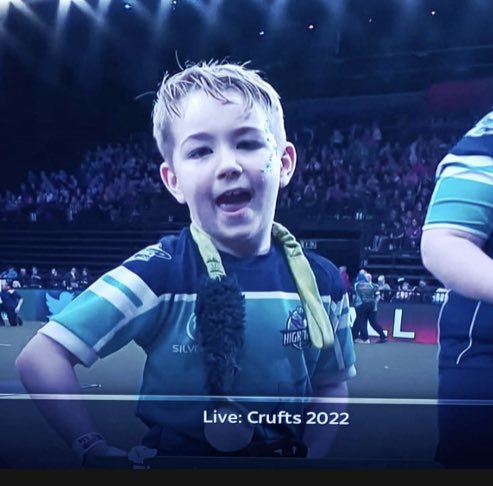 GosbertonAcad's tweet photo. What a weekend this young man has had. Attending Crufts, performing in front of over 6000 people and coming away with first place. #Crufts2022 #DoingHisThing https://t.co/JEeNhLWWOQ