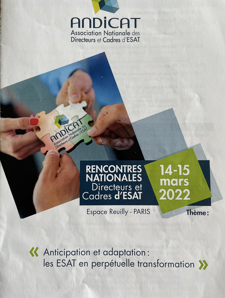 andicat_asso's tweet photo. Rencontres Nationales @andicat_asso. Plus de 550 directeurs et cadres présents. Ouverture par @RambeauxD https://t.co/xtCA9jLLeQ