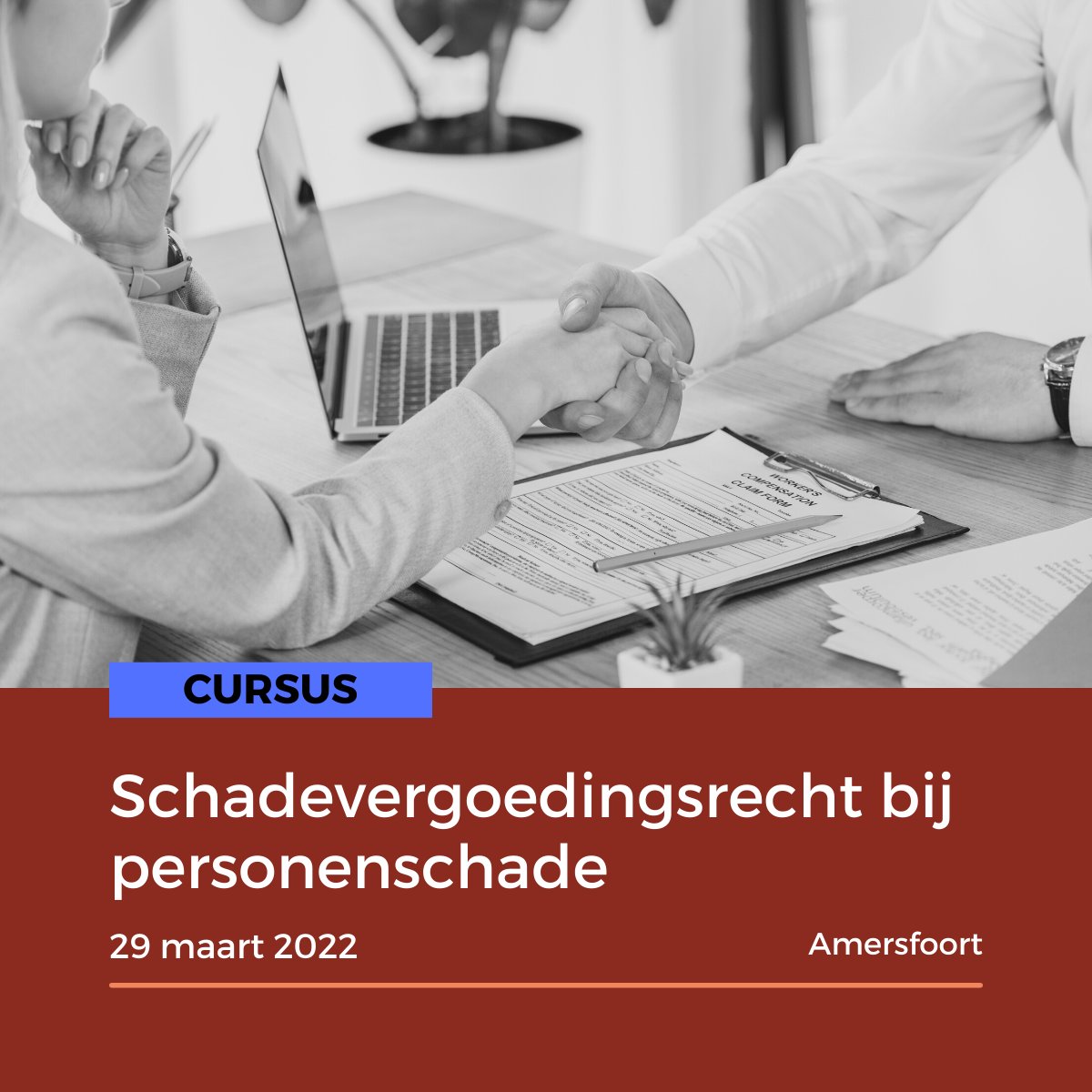 Als letselschadeprofessional moet u goed op de hoogte zijn van het schadevergoedingsrecht. Met de specialisatiecursus Schadevergoedingsrecht bij personenschade met Arlette Schijns bent u in één dag helemaal bij! kerckebosch.nl/recht/schadeve… #schadevergoedingsrecht #personenschade