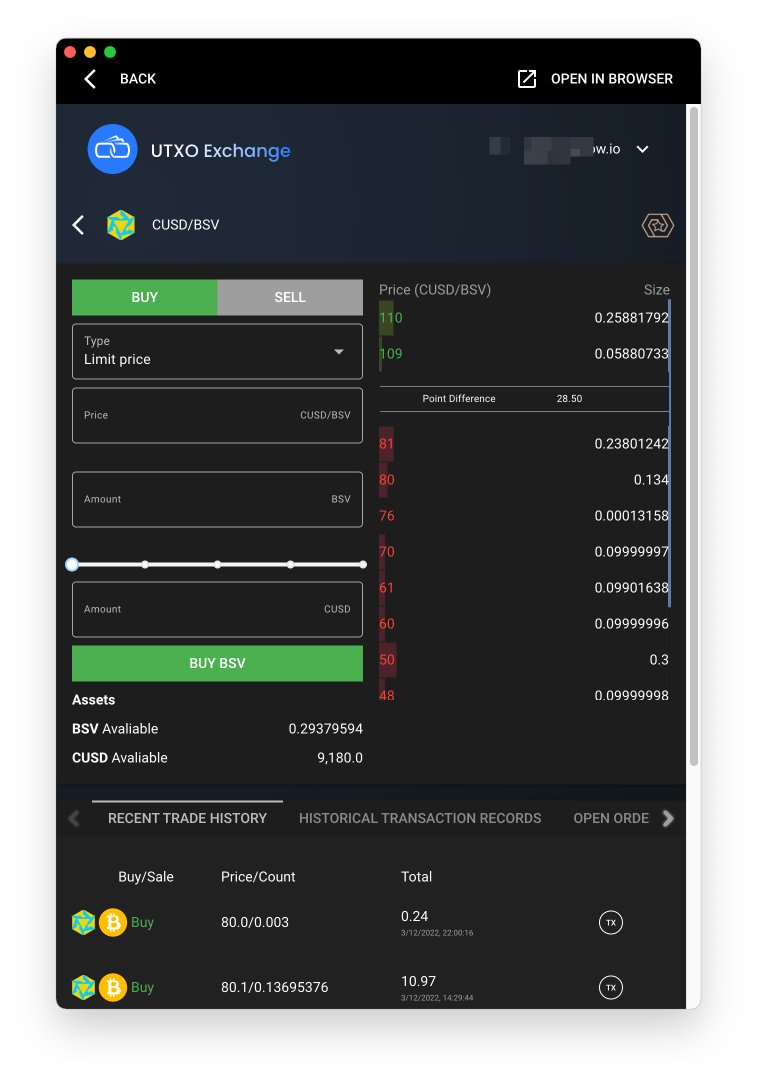 When #CEX dropped #BSV, we had our own #DEX.
UTXO.exchange  public beta for a week, a lot of bug was fixed