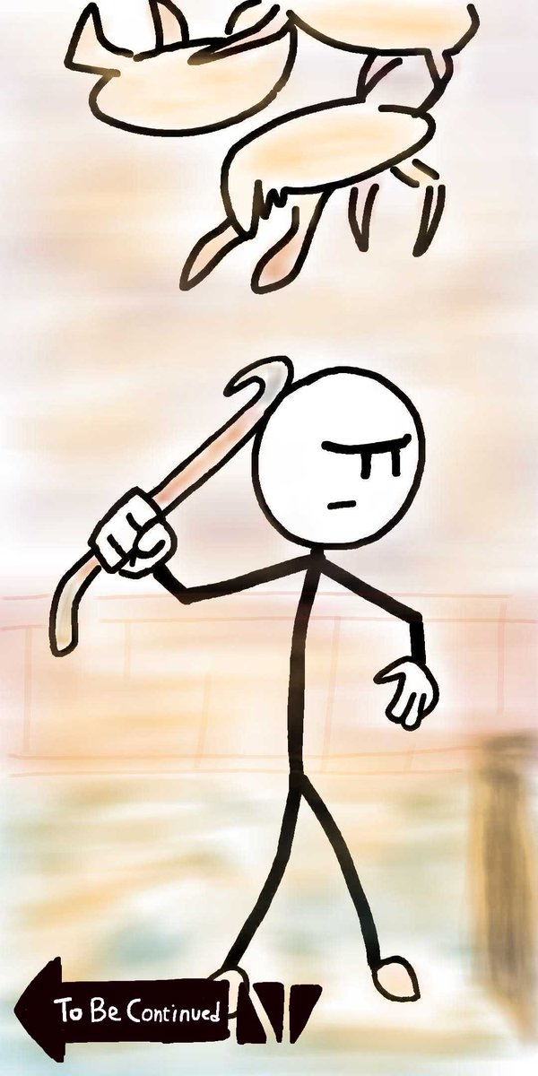 Sushishoes1's tweet photo. Cue "to be continued" meme music when #henrystickmin choose the crowbar option in Stealing the Diamonds.

#henrystickminfanart
#thsc https://t.co/pHfJmWhS4i