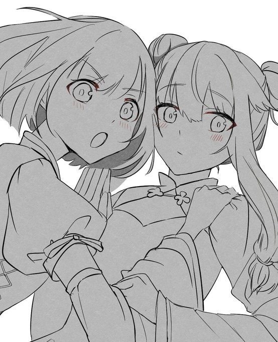華ロリを描こうとしたけどいーあるふぁんくらぶ楽しみすぎて手につかなくなってきたので終わり #prsk_FA 