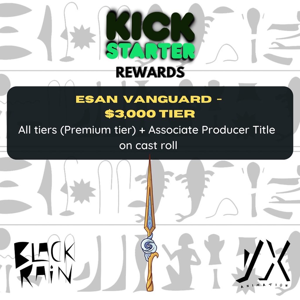 vxanimation's tweet photo. Let’s go into our stretch goals and make this Black Rain Sequel diving deeper into character back stories and exploration! We are telling a powerful story of our Niger Delta people

You can still be part of this revolutionary project on Kickstarter;

https://t.co/d4AcLjQ3SX https://t.co/n1A3dk4s18