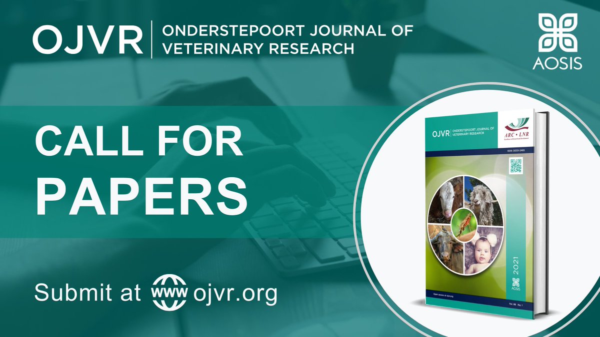 OJVRjournal's tweet photo. Call for Papers! Submit your latest research manuscripts towards @OJVRjournal  

Read more…https://t.co/mljEk17bPR

Please refer to the submissions procedure  at https://t.co/F5oUwfLD2v when submitting your original manuscripts.

#openaccess #callforpapers #research https://t.co/F2dClBWrUM