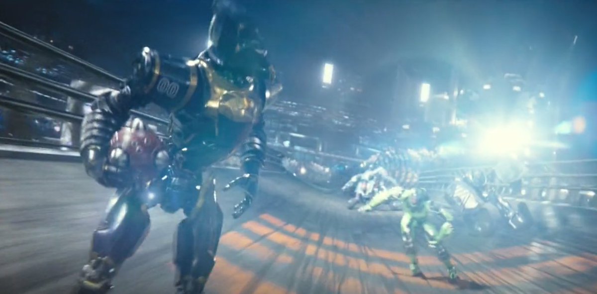 apm625's tweet photo. #bcm325
Motorball seems to be the most popular form of entertainment in the future, like the Olympics. 
These all present powerful cyborgs participating.

Would a future with cyborgs just mean that it's corporations competing with tech over the human athlete's hardwork in sports? https://t.co/UyDE8igFgi