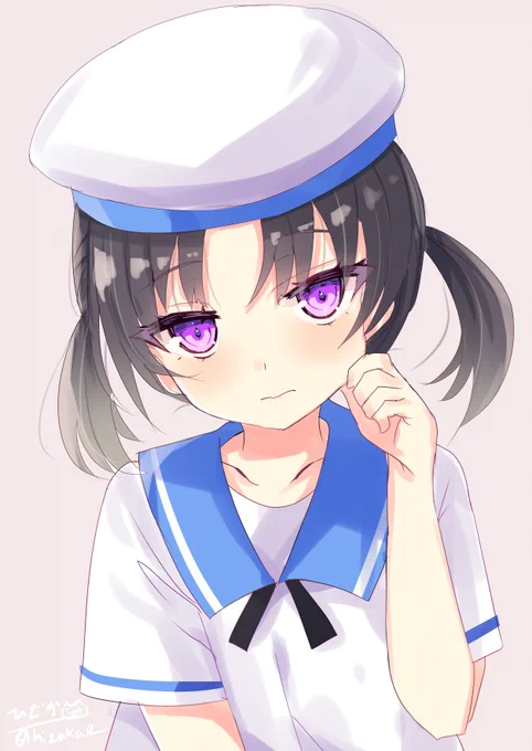 ほっぺたを引っ張る昭南
#艦これ版深夜の真剣お絵描き60分一本勝負
#艦これ版真剣お絵描き60分一本勝負_20220313 