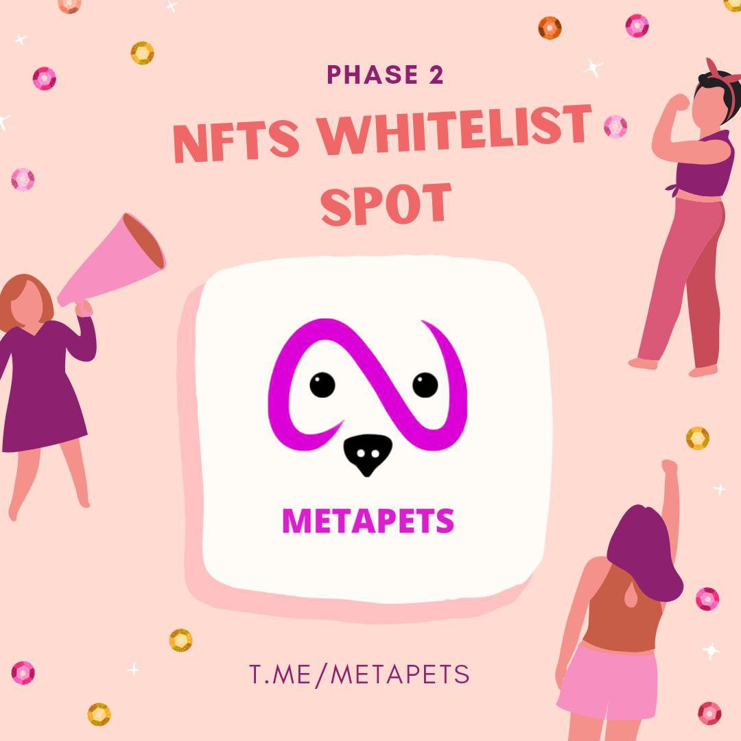 Hodler016's tweet photo. @BitcoinFear METAPETS NFTs WHITELIST!
PHASE 2 ARE U READY?

METAPETS NEW WEBSITE UNVEILED ✅
NEXT:
🟢 Whitelist Nfts ✅
🟢 Staking features
🟢 2D Games
TG: https://t.co/V43qj65NbS
Website: https://t.co/9A4H5FrYHe
#Metapets #Safemoon32 #MetaPetsNFTs #Messi #Ronaldo #ShibaArmy #Safemoonarmy https://t.co/4Hxu9YFeiB