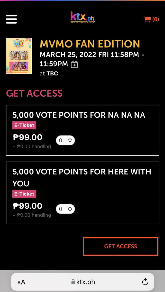Are you Team Na Na Na or Team Here With You? Cast your votes now, Blooms!

🔗 ktx.ph/events/39254/m…

#BINI @BINI_ph 
#BINI_NaNaNa #BINI_HereWithYou