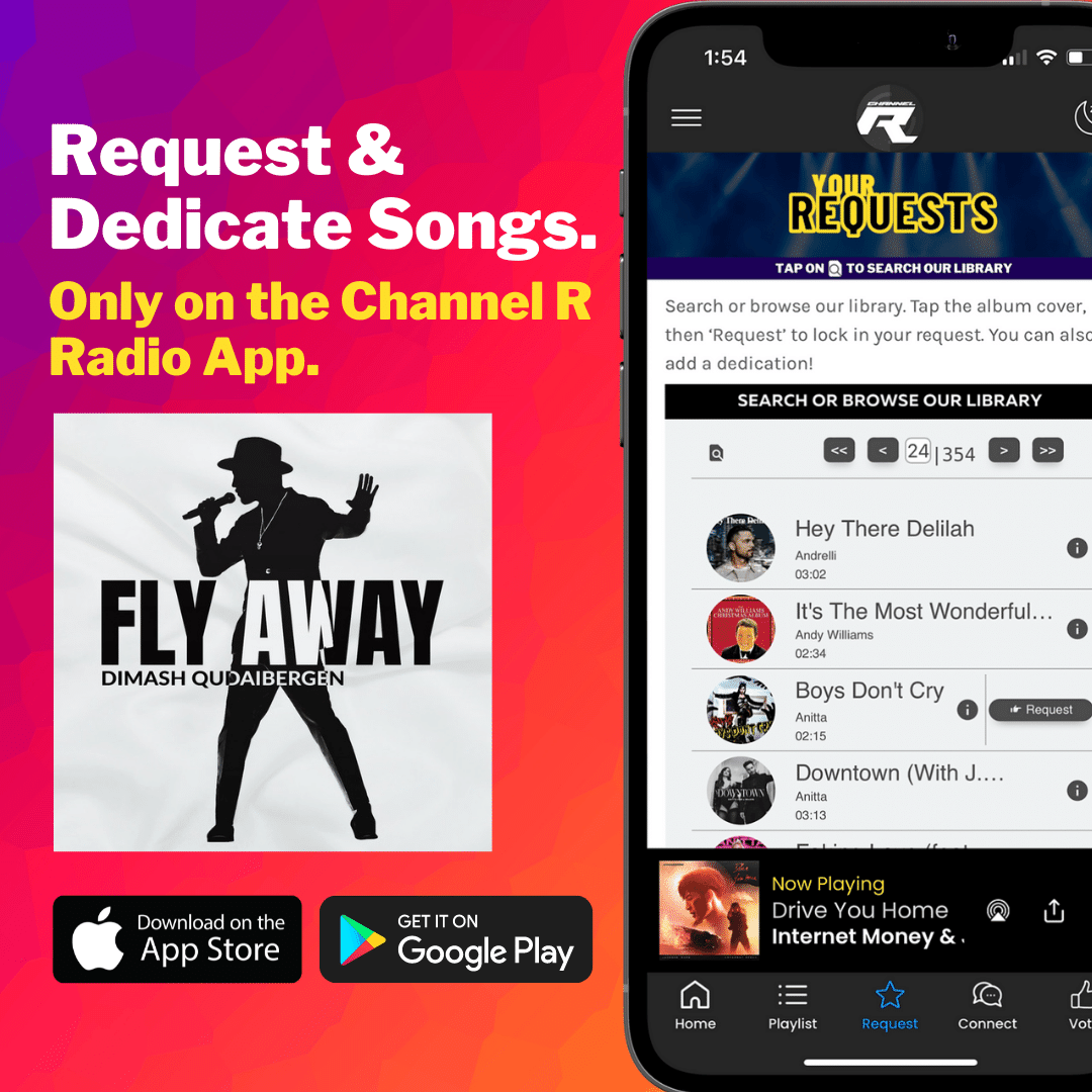 channelrradio's tweet photo. 📲Thanks for your recommendations for #FlyAway by #DimashQudaibergen. It's now available for requests exclusively on our Radio App!

We play your app requests every hour, 24/7 &amp; on #AllRequest30 daily at 5pm PT/8pm ET.

Get the app here for iOS or Android: https://t.co/AI9xiSi8FR https://t.co/krErVnJ4Jf