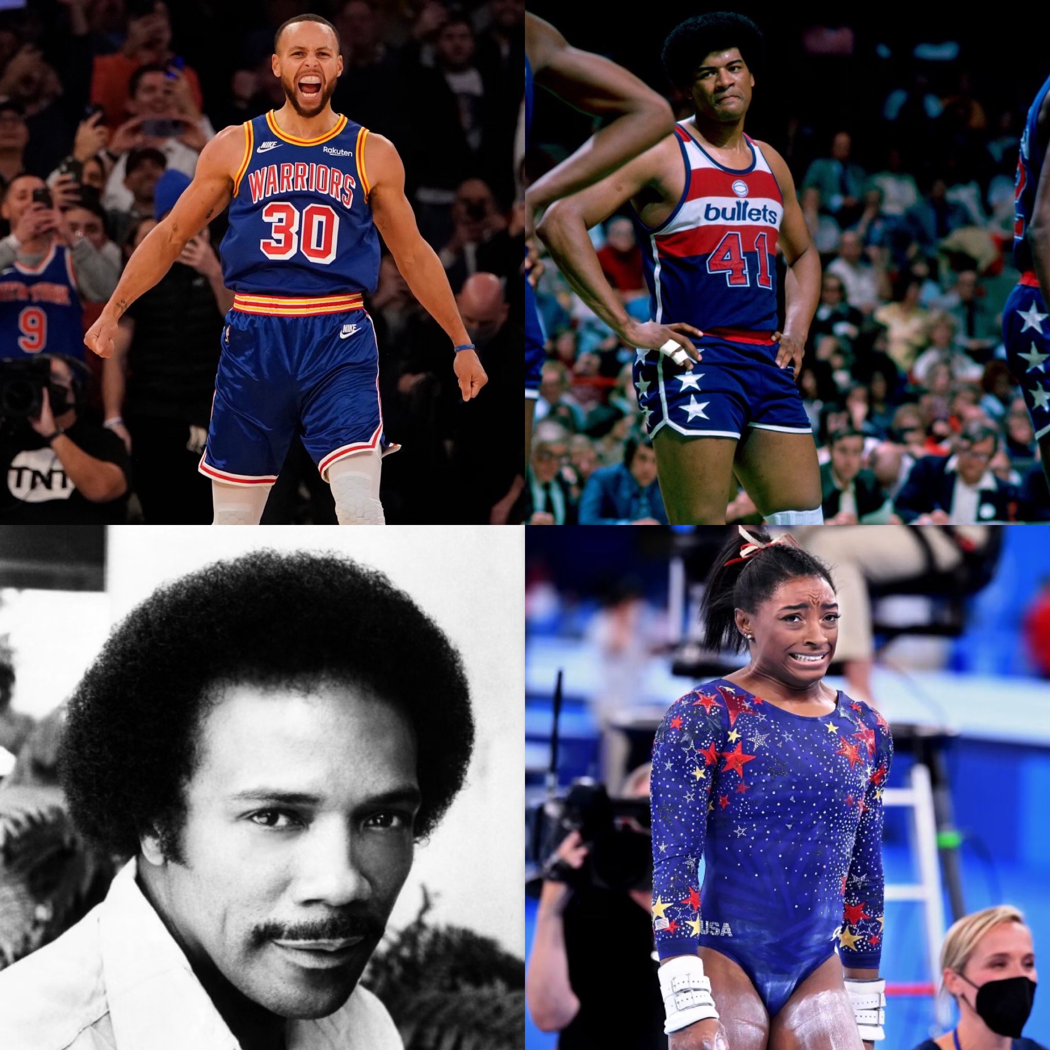 Happy Birthday Stephen Curry, Wes Unseld, Simone Biles, and Quincy Jones   