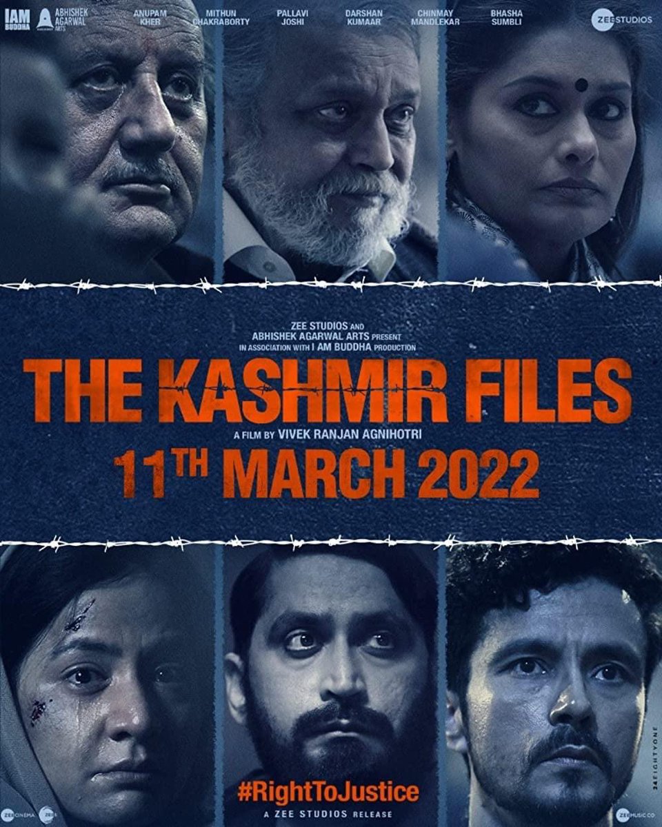 bhatiakhilesh's tweet photo. What a hard hitting movie, Kudos to @vivekagnihotri brilliant performance @AnupamPKher sir 🙏🙏🙏 https://t.co/UvOug8kt8p