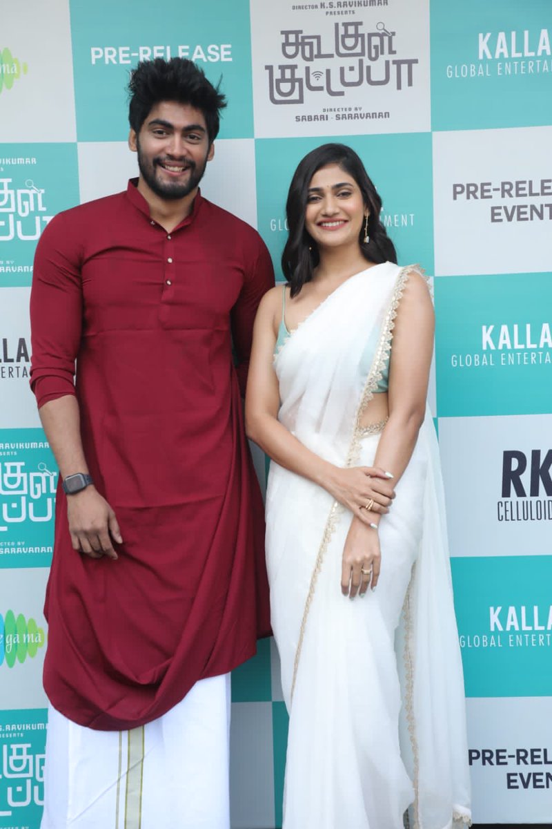 sidhuwrites's tweet photo. #KoogleKuttapa pair @TharshanShant &amp; @Losliyaoff at the #KoogleKuttapaPreReleaseEvent about to take off now! 

@ksravikumardir @sabari_gireesn @gurusaravanan @GhibranOfficial https://t.co/0Ayx52y4LJ