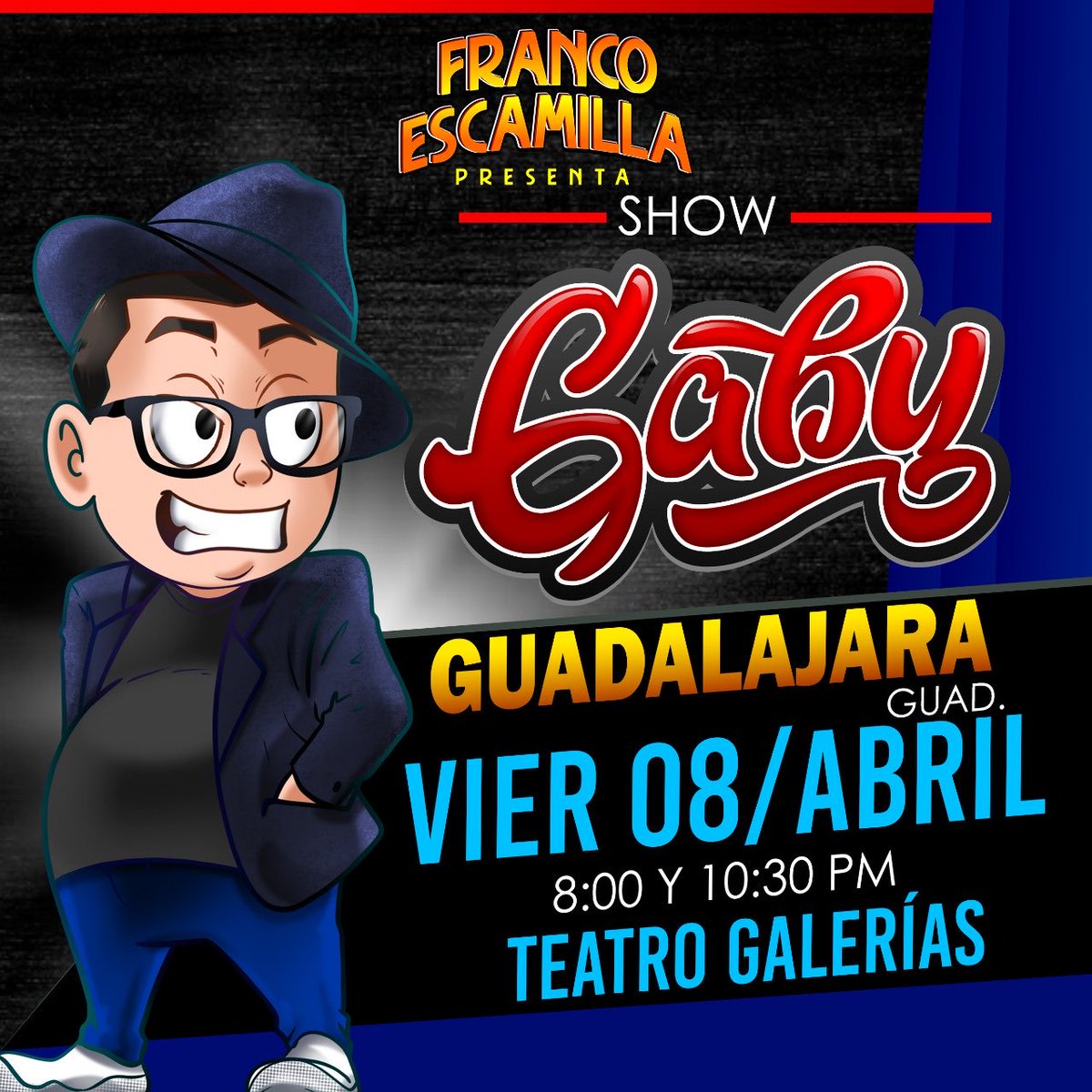franco_esca's tweet photo. Atención raza de Guadalajara en punto de las 12 am salen a la venta los boletos para las últimas funciones, ahí los espero. https://t.co/v6mSTtfjNh https://t.co/bIrDi3sOK0