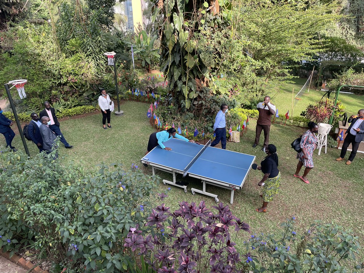 UKinUganda's tweet photo. Happy #CommonwealthDay2022. Last week we were honoured to host 🇺🇬 athletes and para athletes &amp; partners for an incredible celebration of inclusion and diversity through sport in the run up to @birminghamcg22- the most diverse games yet! #Commonwealthvalues https://t.co/PSN4cHCXS0