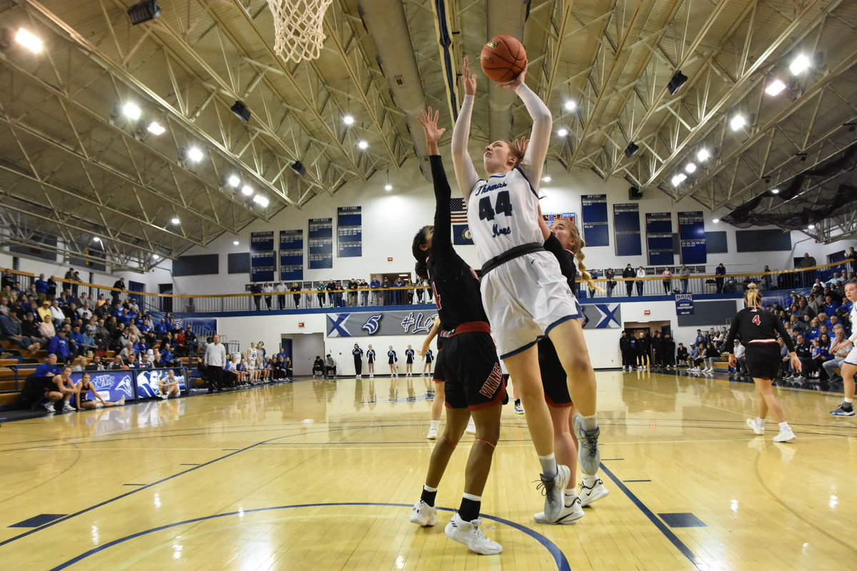 What a night it was to close out my time at the CCC! It’s bittersweet, but I am proud to be a Saint and to work for such amazing programs, athletes, and coaches. Thank you <a href="/TMWBasketball/">Thomas More Women's Basketball</a> and <a href="/TMUMensBBall/">THOMAS MORE SAINTS BASKETBALL</a>  for the incredible opportunity💙 #rollsaints