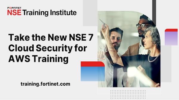 Enroll in the #FortinetNSE 6 #CloudSecurity 7.0 for AWS training course to learn about the components that make up the AWS infrastructure, #security challenges, and how to manage traffic in the cloud with <a href="/Fortinet/">Fortinet</a> products: ftnt.net/6019KcXZR