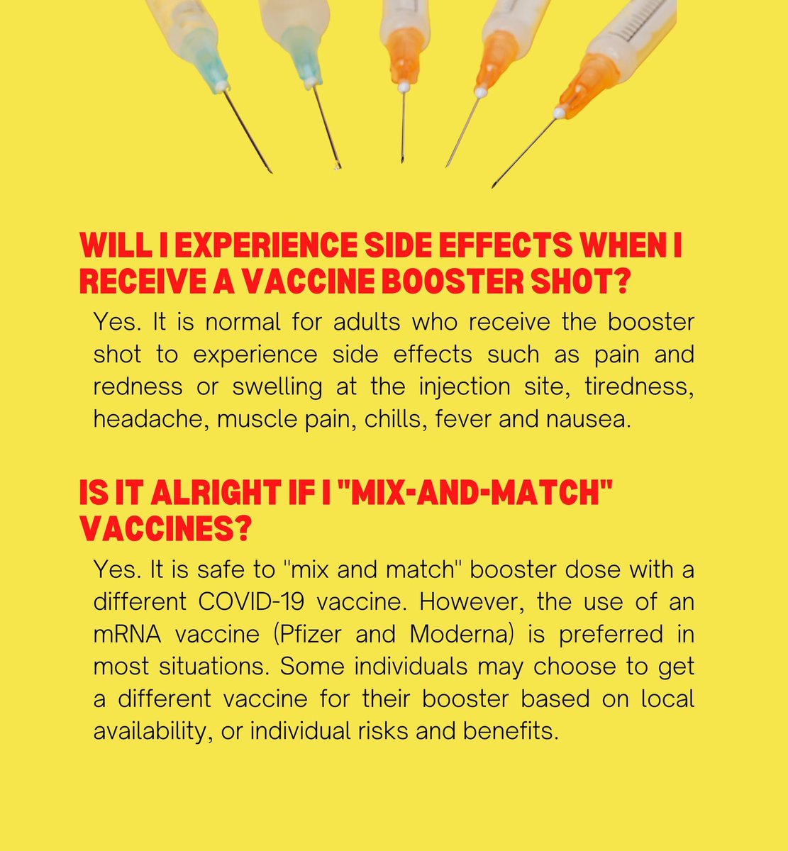 SSC_USC's tweet photo. What the Carolinians need to know about the COVID-19 booster shots? 

Here are some FAQs (Frequently Asked Questions) you can share to your friends and families who have existing hesitancy on getting COVID-19 booster shots. https://t.co/B4kIi9uQhm