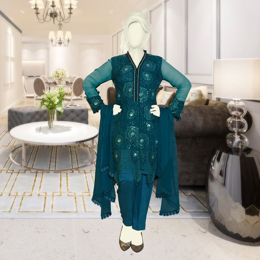Design: OLYST
Stitched 3 Piece
Categories: Formal
Fabric: Chiffon
Color: Green
Size: S - M 
Online Shop: shamrafs.com
#Shamrafs #ShamrafsEmbroideredKurti #ShamrafsFormals
#ShamrafsNewArrivals 
#NewCollection #Luxurywear #Selforganza #unstitched #Embroidery  #Fashion