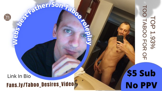 Cum to daddy's room &amp; enjoy the best Taboo Father/Son Roleplay, Dirty talk, JOI, P0ppers Intox and more<a href="/tag/feet"class="tags"><span>#feet</span></a><a href="/tag/fetish"class="tags"><span>#fetish</span></a><a href="/tag/gay"class="tags"><span>#gay</span></a><a href="/tag/sellingcontent"class="tags"><span>#sellingcontent</span></a>