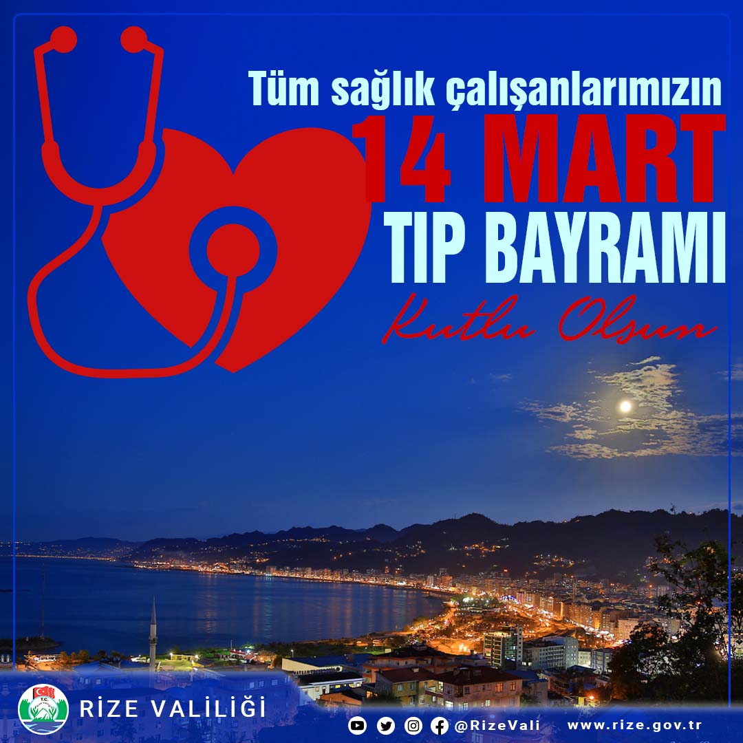 RizeVali's tweet photo. 🩺
#14MartTıpBayramı
#TıpBayramı 
@saglikbakanligi
@rizesaglik https://t.co/mwEIc0tP4M