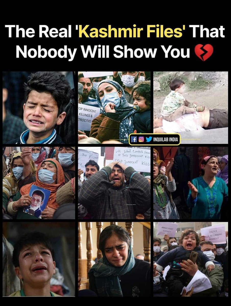 The  movie "kashmir files"nothing is truth in this movie see the pic what is reality