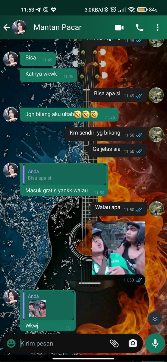OriginalLukman's tweet photo. Kadang otak suka nge freeze, ini percakapan apa  coba. Wkakaka https://t.co/17YTC9ARfn