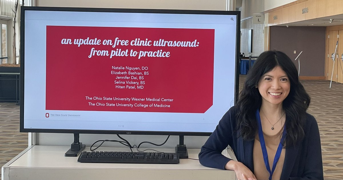 pocusfam's tweet image. Medical student-run free #POCUS clinic is beneficial for ALL - patients, learners, and educators! 💁🏻‍♀️ Started by the one and only @MedicalTechDoc @AIUMultrasound #AIUM2022