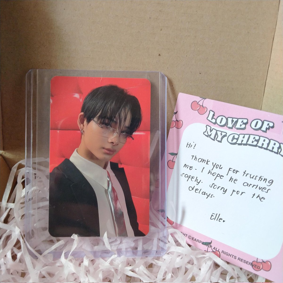 rayascart's tweet photo. ꒰ #rayamails ꒱
raya ni-ki specs haver (real!!!) sparks so much💥💥 tysm @jakeyshaul for packing it very securely<3333
#luvelle https://t.co/58PmglRJ4Y