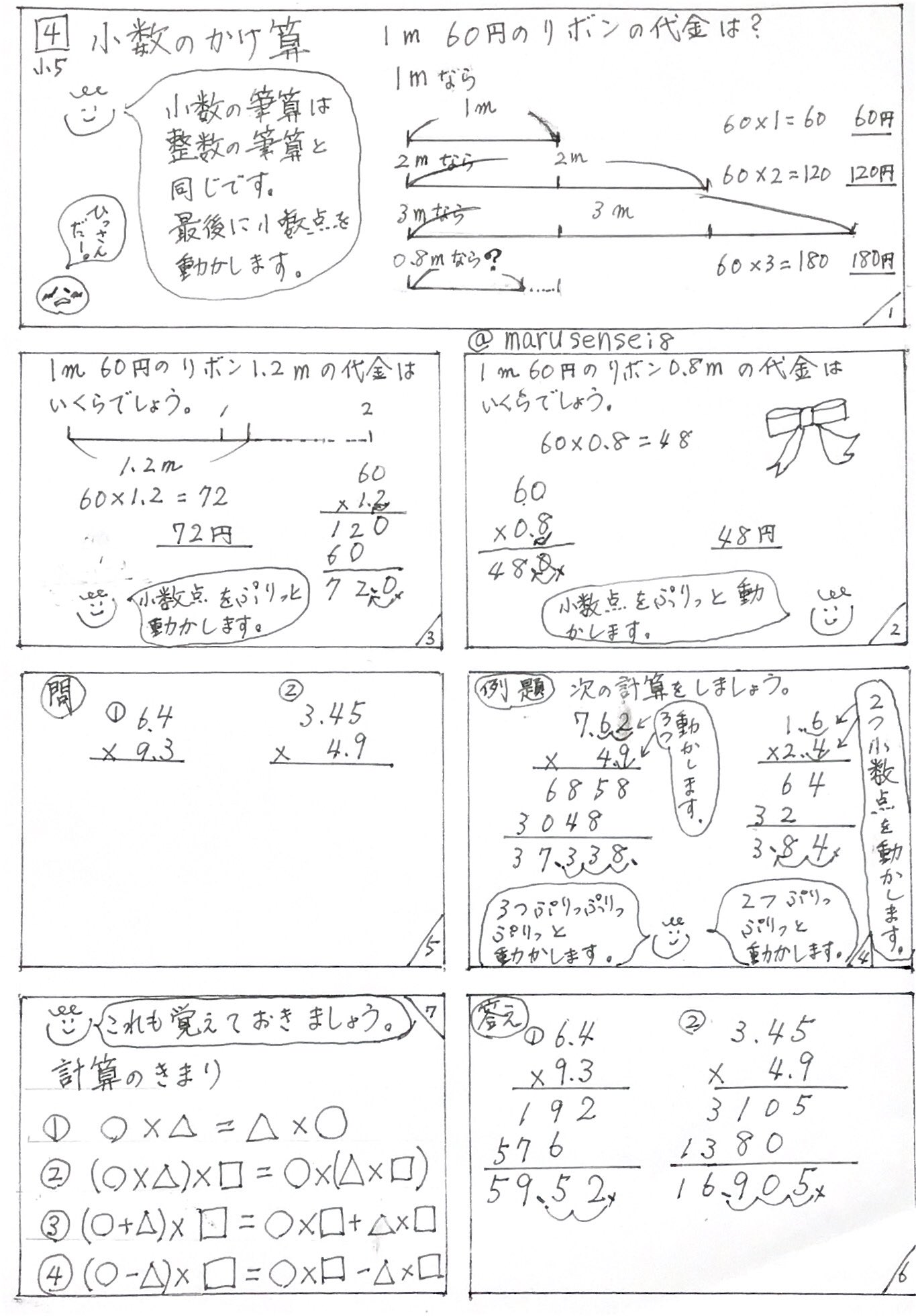 小学5年算数編 Twitter