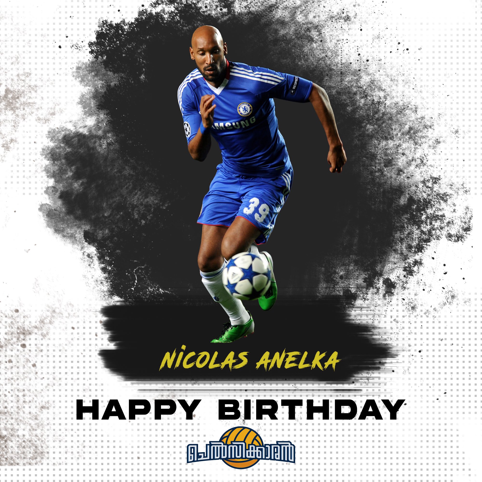 Happy birthday to former Chelsea forward Nicolas Anelka who turns 43 today      