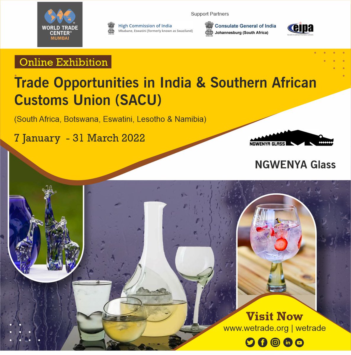 World_Trade_Exp's tweet photo. Exhibitor: Ngwenya Glass (Art &amp; Handicraft)

Visit Now : https://t.co/oUO7FndtY6

#opportunities #trader #artwork #design 
#handicraft #glassart #lifestyle https://t.co/vSNkyvGHSd