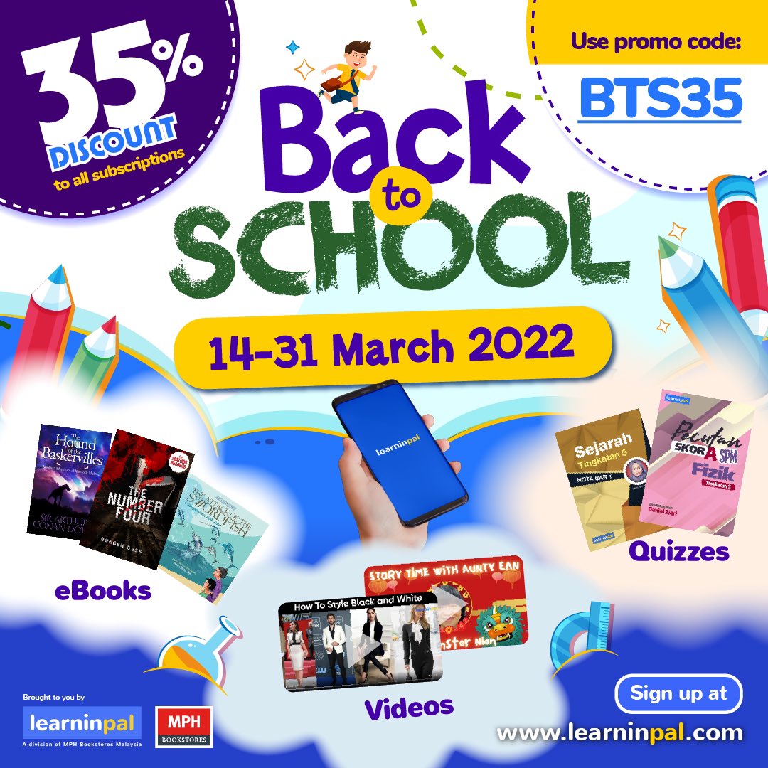 learninpal's tweet photo. Hey pals! Are you guys excited to go back to school next week? 

Gear up your education needs with learninpal! Visit https://t.co/DRKMPV60ip today!

#edutwitter #learninpal #elearning #BacktoSchool https://t.co/NLHLILgtuo
