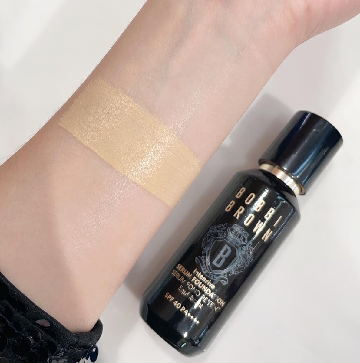 zeegreat4's tweet photo. #���องพื้นเซรั่ม Intensive Serum Foundation SPF40 ให้ผลลัพธ์ผิวที่ดูเนียนสวยและเปล่งปลั่งมากค่ะ ด้วยคุณค่าสกัดจากถั่งเช่าเพิ่มขึ้นเป็น 10 เท่าจากสูตรเดิม บำรุงลดเลือนริ้วรอยแบบดีเลิศมาก @BobbiBrown_TH #รีวิว https://t.co/Od2awZm0qz