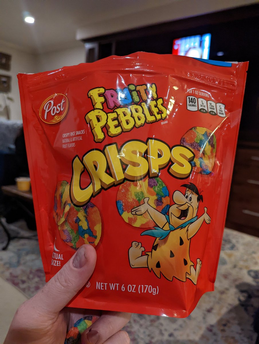 dilleybrian's tweet photo. #crack in a bag #fruitypebbles https://t.co/IOaaUU3ypY
